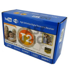 T2 тюнер Megogo small Укр.мова/підтримка Wi-Fi адаптера/USB 2.0/FullHD/DC12V/HDMI
