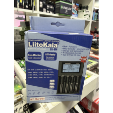 Зарядний пристрій LiitoKala Lii-M4/ ААА/ A/ 14500/ 16340/ 18350/ 18650/ 26650