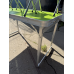 Стіл туристичний посилений із 4 стільцями Folding Table ніжки кваратні Зелений
