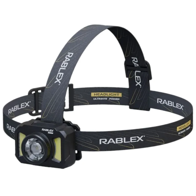 Ліхтар налобний Rablex RB 666-SST20+COB (white+red) (550lm/вбуд. акум./ЗП Type-C)