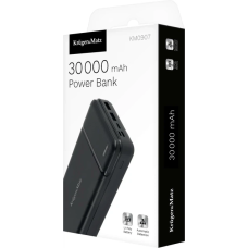 Повербанк швидкісний Kruger&Matz Li-pol 30000 мАг Black
