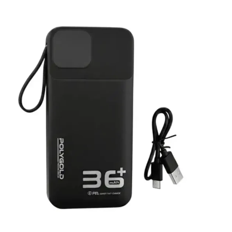 Повербанк УМБ Polygold PG-PW328 36000 mAh 22.5W Повербанк УМБ Polygold PG-PW328 36000 mAh 22.5W