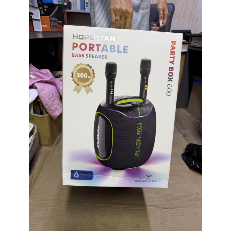Акустична система Hopestar PartyBox 600 300W чорний