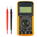 Мультиметр DT DT-9208A для вимірювання: V, A, R, C, F, T (YT1695)