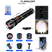 Фонарь NIGHT VISION FLUORESCENCE KEZU G02-WHITE LASER LED PM60-TG, 8x18650 3.7V, power bank, ЗУ Type-C, zoom Фонарь NIGHT VISION FLUORESCENCE KEZU G02-WHITE LASER LED PM60-TG, 8x18650 3.7V, power bank, ЗУ Type-C, zoom