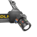 Ліхтар налобний BL-T701A-TG, 3x18650, ЗП Type-C, zoom, Box