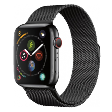 Ремінець Міланська петля GoVern (Milanese Loop) для Apple Watch 38mm/40mm Black
