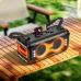 Акустика-караоке HOCO HA9 Kayman dual-mic outdoor BT speaker, BT5.4, 40W, TWS, USB, TF, 8h, black