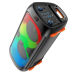 Колонка валіза бездротова Bluetooth акустична система HOCO BS53 з мікрофонами і RGB підсвічуванням