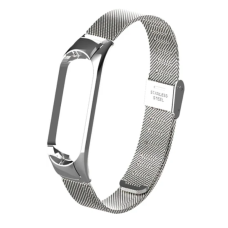 Міланська Петля Mi Band 4 (Сяоми Мі Бенд 4) срібло