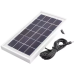 Фонарь переносной Luxury 1902 T, 5W+22SMD, 2 лампы 3W, power bank, солнечная батарея