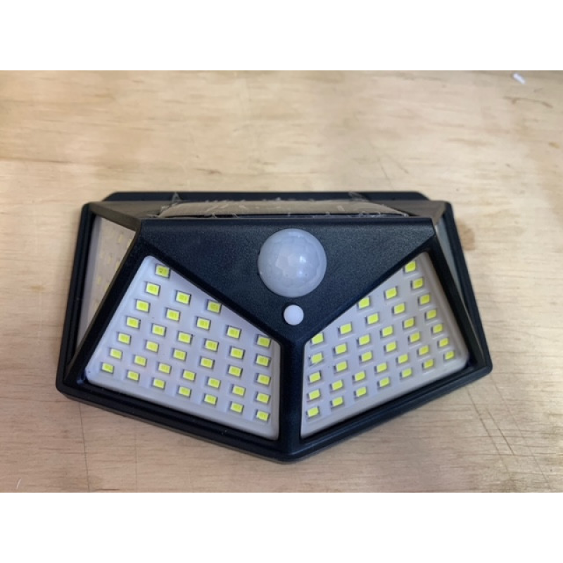Ліхтар вуличний з датчиком руху на сонячній батареї SH - 100 100 LED