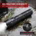 Ліхтарик ручний LETMY LED Tactical Flashlight S2000 PRO 2-Pack (Letmy-T6-2p)