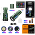 Ліхтарик ручний YEMAO YM-F337X-7XTE+2SMD(RGB)