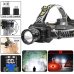 Ліхтар налобний NIGHT VISION FLUORESCENCE BL-T701D-TG, Motion Sensor, 3x18650, Power Bank, ЗП Type-C, zoom, Box