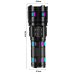 Ліхтар NIGHT VISION FLUORESCENCE AK177-1 WHITE LASER LED PM60-TG, 4х18650, Power Bank, індикація заряду, ЗП Type-C, zoom, 5 фільтр