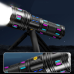 Ліхтар NIGHT VISION FLUORESCENCE AK177-1 WHITE LASER LED PM60-TG, 4х18650, Power Bank, індикація заряду, ЗП Type-C, zoom, 5 фільтр