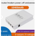 Безперебійник для роутера ДБЖ павербанк Mini UPS WGP 103A 10400 mAh для wi fi роутерів 5V 9V 12V з акумулятором