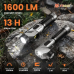 Тактичний ліхтар YEMAO YM-F303X, 1600LM, акумулятор 1x21700 (1x5000 mAh), поворотна голова Тактичний ліхтар YEMAO YM-F303X, 1600LM, акумулятор 1x21700 (1x5000 mAh), поворотна голова