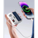 Ліхтар кемпінг DP-K7-100, 3х18650, сонячна панель, power bank, ЗУ Type-C, гачок