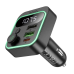 ФМ-модулятор Hoco E85 2USB+USB-C PD20W+QC3.0черный
