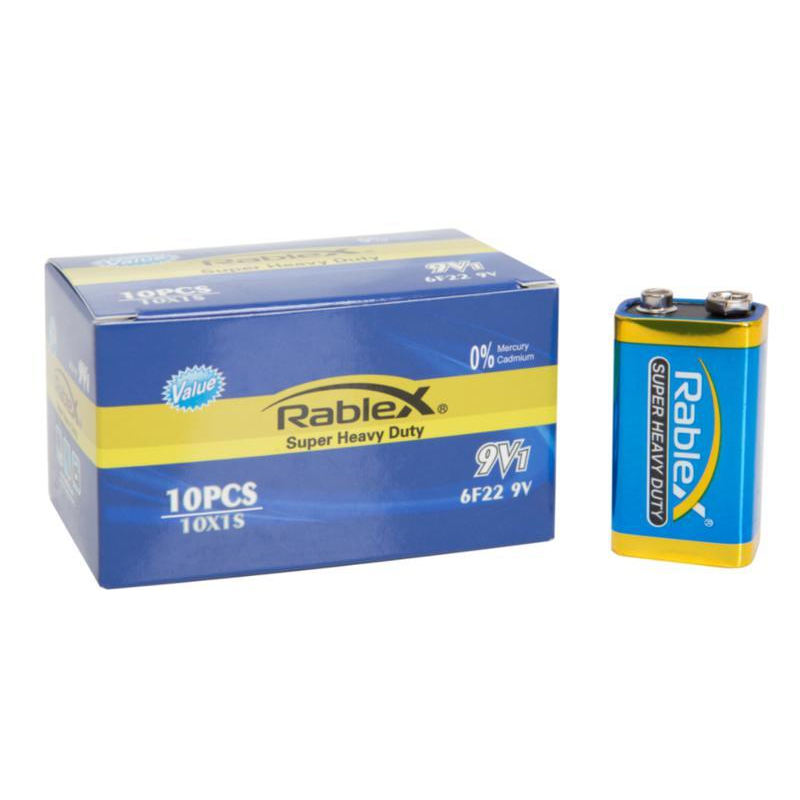 Батарейка Крона Rablex 6F22 / 9V Батарейка Крона Rablex 6F22 / 9V