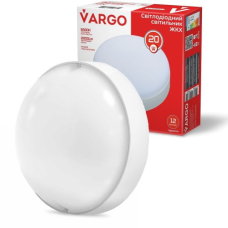 Світильник коло світлодіодний ЖКГ LED 20W 6500К 2000lm (170*170*57) VARGO 111861
