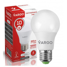 LED лампа VARGO A60 10W E27 4000K (V-110505)
