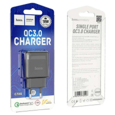 Сетевое зарядное устройство Hoco C72Q 1 USB/QC3.0/18W (Black)