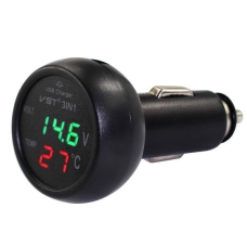 Термометр-вольтметр VST-706 USB Charger 2.1A