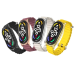 Силіконовий ремінець Mijobs Ocean для фітнес-браслета Xiaomi Mi Smart Band 3/4/5/6 — Black Силіконовий ремінець Mijobs Ocean для фітнес-браслета Xiaomi Mi Smart Band 3/4/5/6 — Black