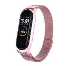 Міланська Петля Mi Band 4 (Сяоми Мі Бенд 4) рожеве золото