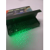 Лазерна указка з 5 насадками у футлярі Green Laser Pointer