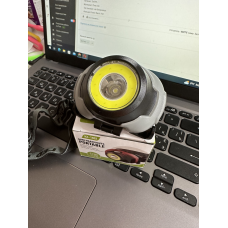 Ліхтар налобний BL-1802 COB 10W, 3хААА, пластик