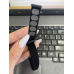 Ремінець до браслета фітнес-трекера Mi Band 3/4/5/6/7 нейлон ЧОРНИЙ