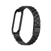 Ремінець MiJobs Plus металевий для Xiaomi Mi Band 3/4/5/6 Black