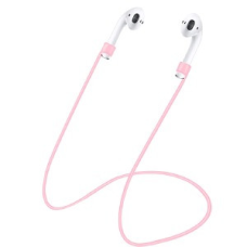 Шнурок тримач для навушників AIRPODS Рожевий