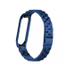 Ремінець MiJobs Plus металевий для Xiaomi Mi Band 4/3 Black (3 КАТЕГОРІЯ)