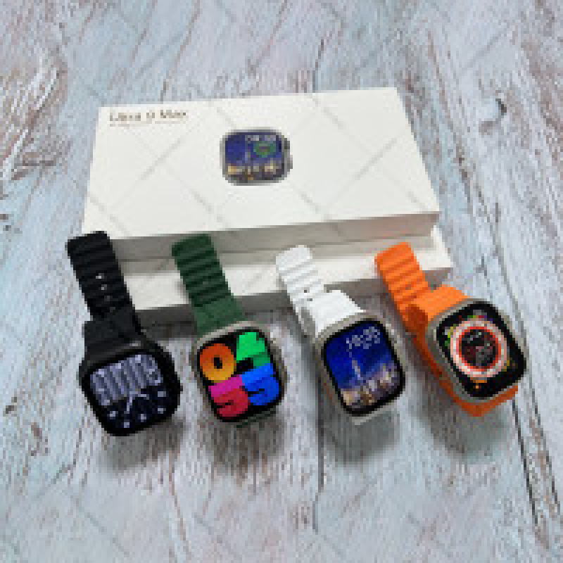 Смарт-годинник AMOLED ultra 9 max, розумний годинник з bluetooth
