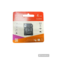 Картка пам“яті micro T$G 4Gb з адаптером 10 class Чорна мікрод