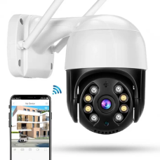 Камера зовнішнього спостереження  IP-камера бездротова PTZ WiFi 4mp (ICSEE)