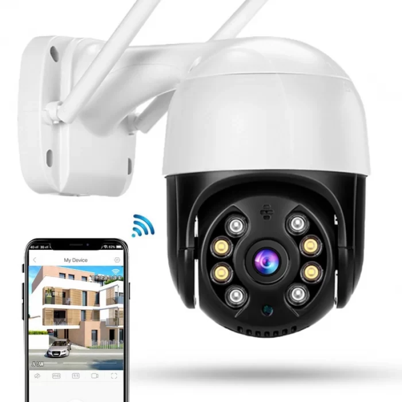 Камера зовнішнього спостереження  IP-камера бездротова PTZ WiFi 4mp (ICSEE)