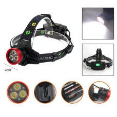 Ліхтар налобний Police PL-175, 3*18650 акум, 3*XTE LED, Type-C