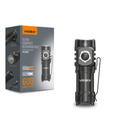 Портативний світлодіодний ліхтарик VIDEX VLF-A055 600 Lm 5700 K