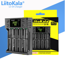 Зарядний пристрій LiitoKala Lii-S4, 4Х-18650, 26650, АА, ААА Li-Ion, LiFePO4, NiMH, ОРИГІНАЛ