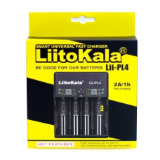 Розумний зарядний пристрій LiitoKala lii-Pl4 на 4 канали  LiitoKala Lii-PL4 - 4х канальний універсальний зарядний пристрій