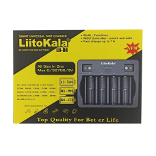 Зарядне для акумуляторів LiitoKala Lii-D4 4х+2х9V
