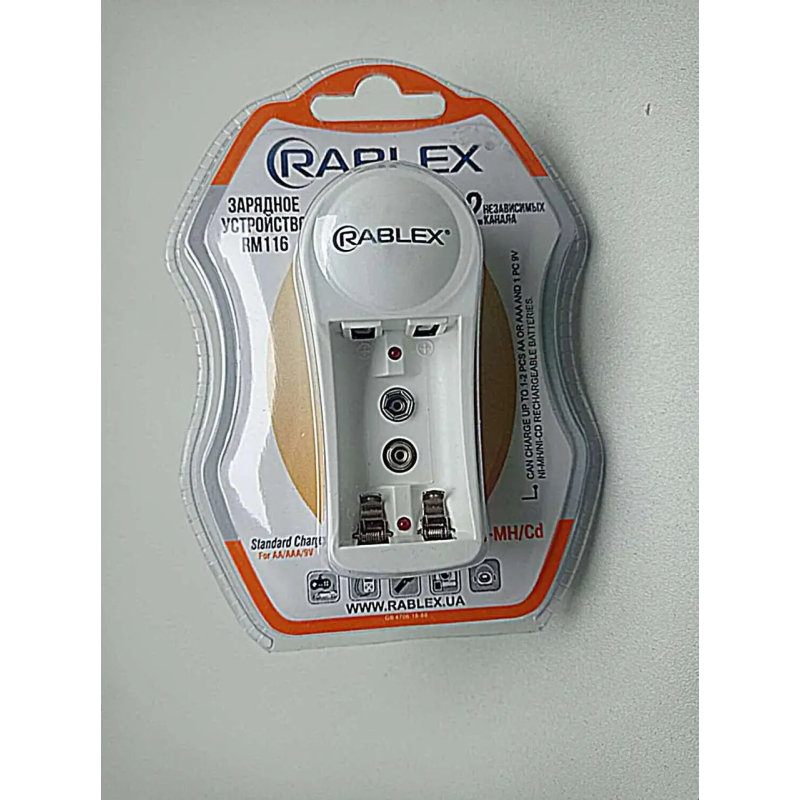 Зарядний пристрій для акумуляторів Rablex RM-116