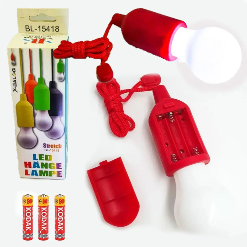 Креативна лампочка світлодіодна Led hange lampe Червона Креативна лампочка світлодіодна Led hange lampe Червона