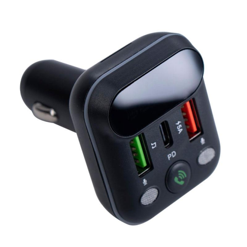 FM-модулятор (трансмітер) Gerlax GC-M5 Чорний FM-модулятор (трансмітер) Gerlax GC-M5 Чорний